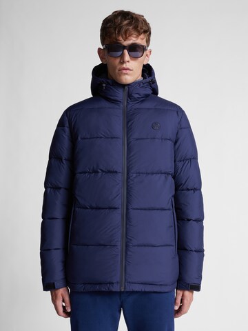 North Sails Winter Jacket in Blue: front