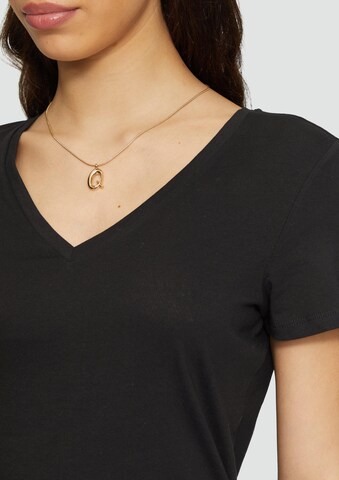 T-shirt QS en noir