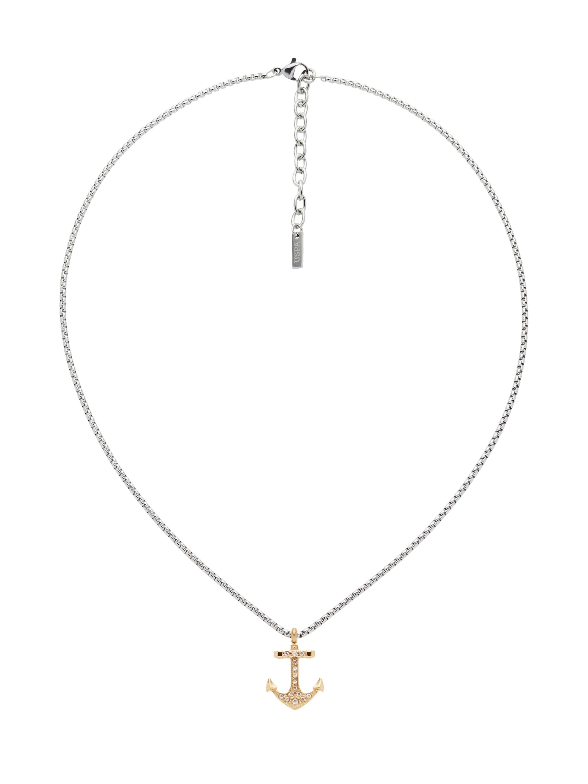 U.S. POLO ASSN. - Cadena 'Andrew' en amarillo: frente