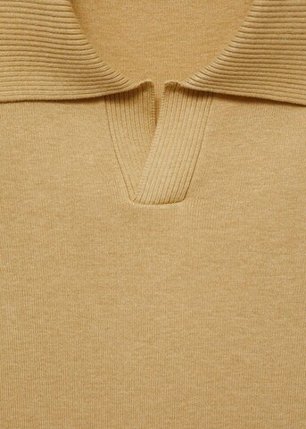 MANGO MAN Shirt 'Lino' in Geel