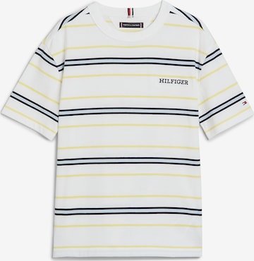 T-Shirt TOMMY HILFIGER en blanc : devant