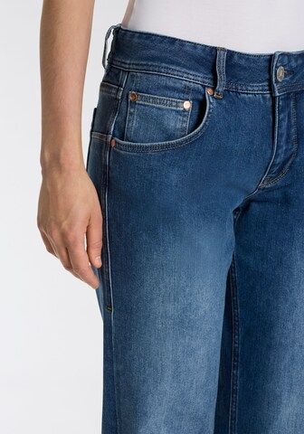 Herrlicher Wide Leg Jeans in Blau