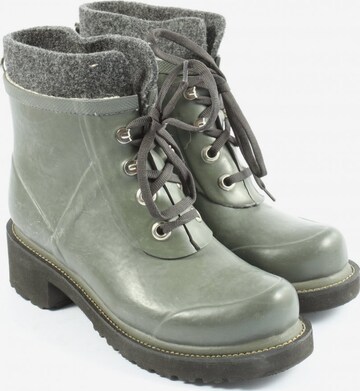 ILSE JACOBSEN Dress Boots in 37 in Green: front