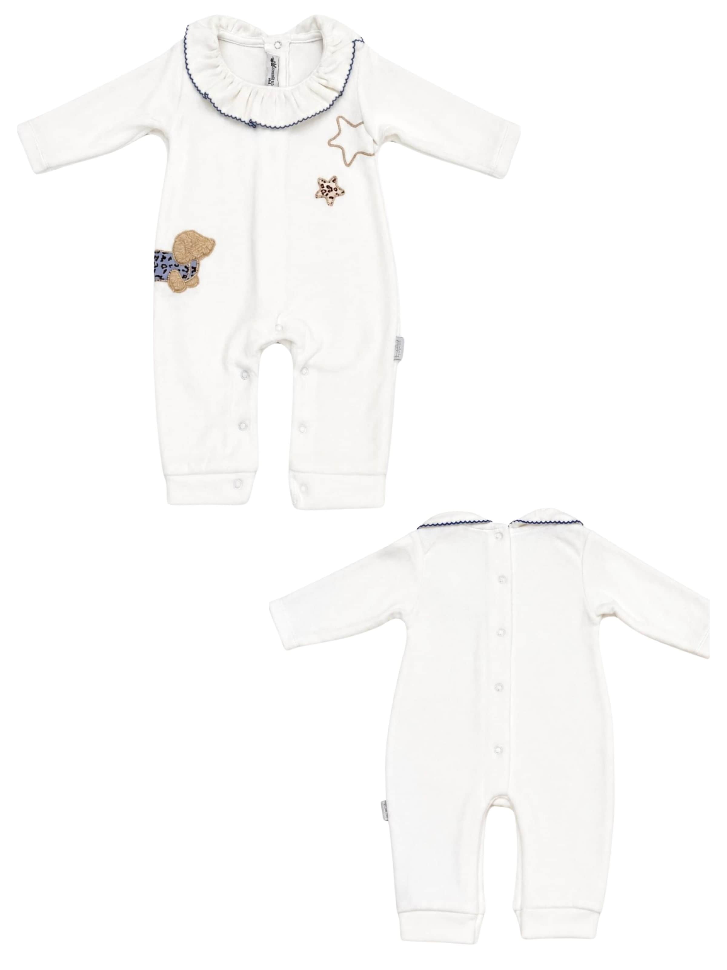 Bumber Romper/Bodysuit in Beige
