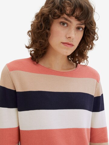 TOM TAILOR - Pullover em mistura de cores