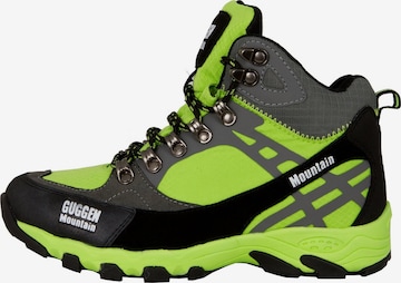 Guggen Mountain Lace-up boot 'M011' in Green: front