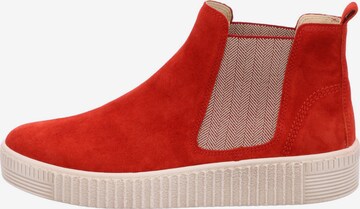 GABOR Chelsea Boots in Red