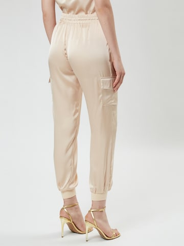 Influencer Tapered Trousers in Beige