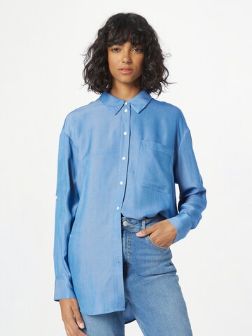 Someday Blouse 'Zenisa' in Blauw: voorkant