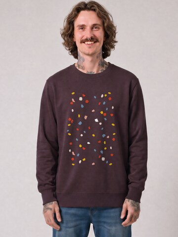 Watapparel Sweatshirt in Rood: voorkant