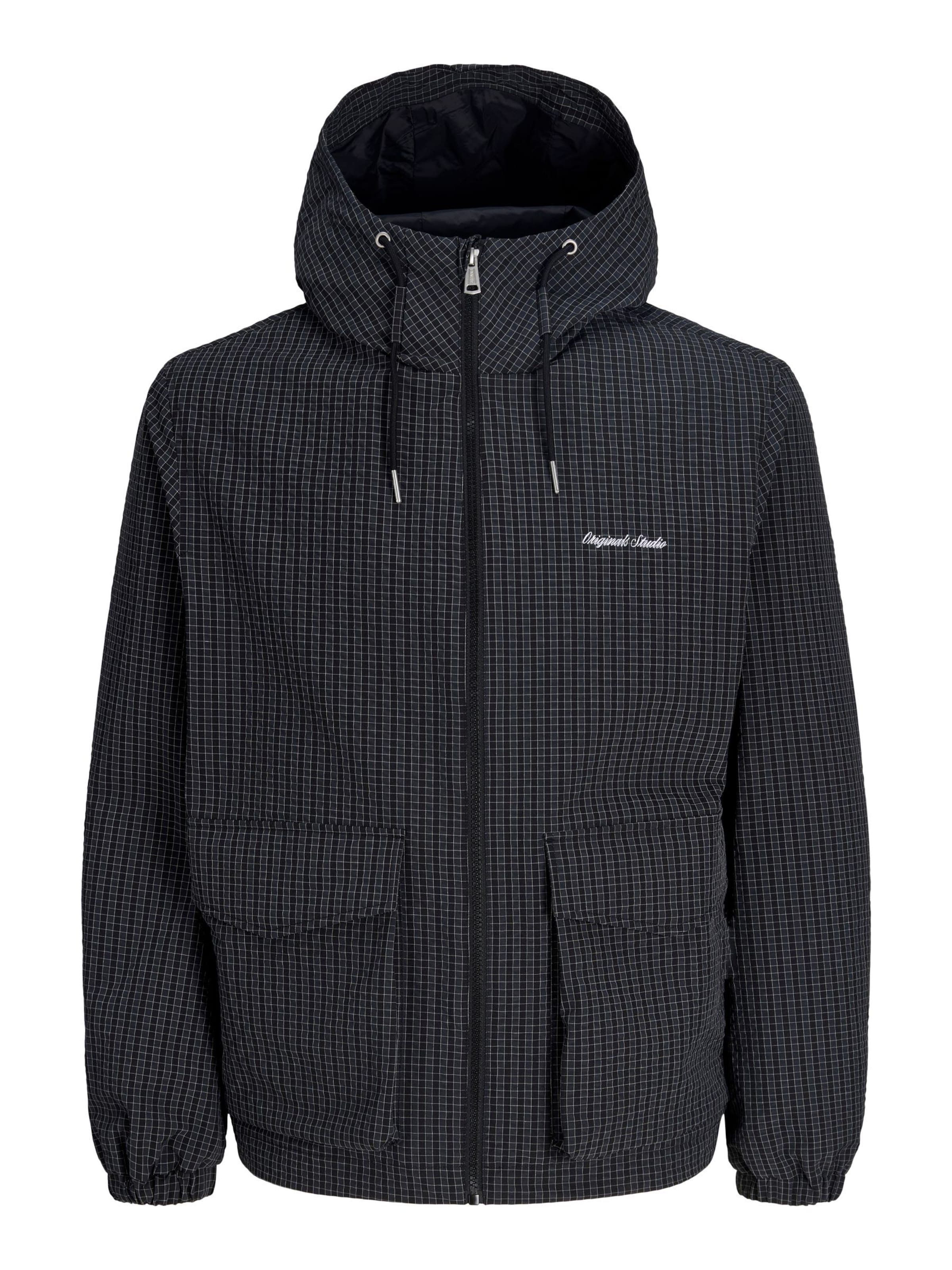 Giacca di mezza stagione di JACK & JONES in grigio: frontale