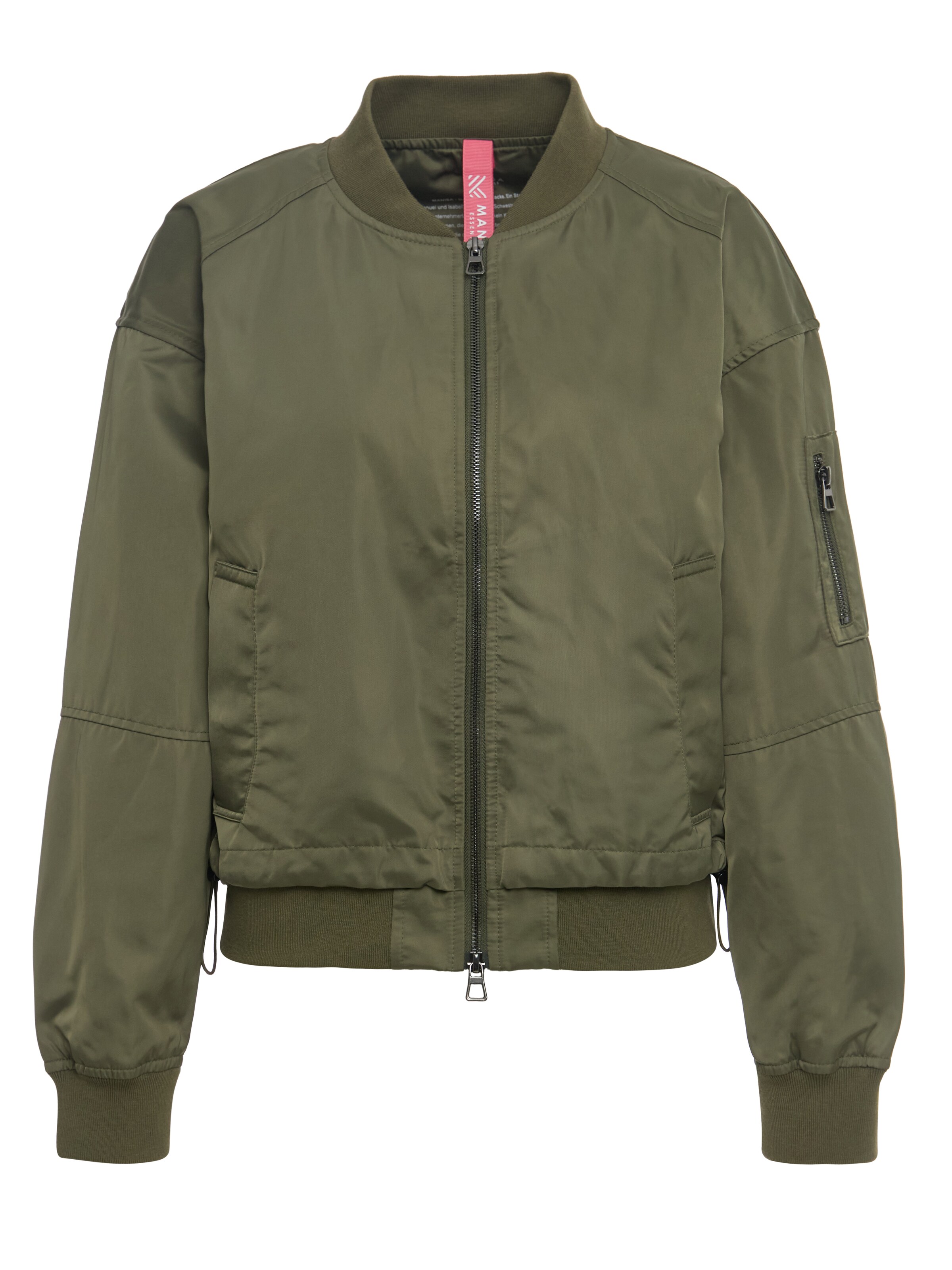 MANISA Between-season jacket 'Blouson' in Green: front