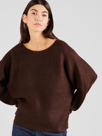 ONLY Pullover 'DANIELLA' i brun: forside