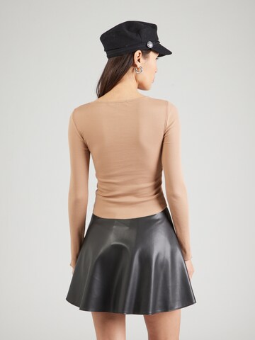 T-shirt Miss Selfridge en marron