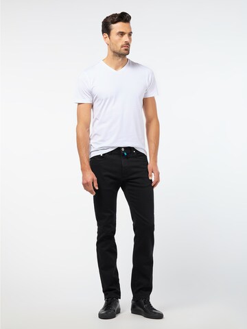 PIERRE CARDIN Regular Jeans 'Lyon' in Black