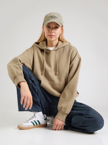 VANS Μπλούζα φούτερ σε μπεζ: μπροστά