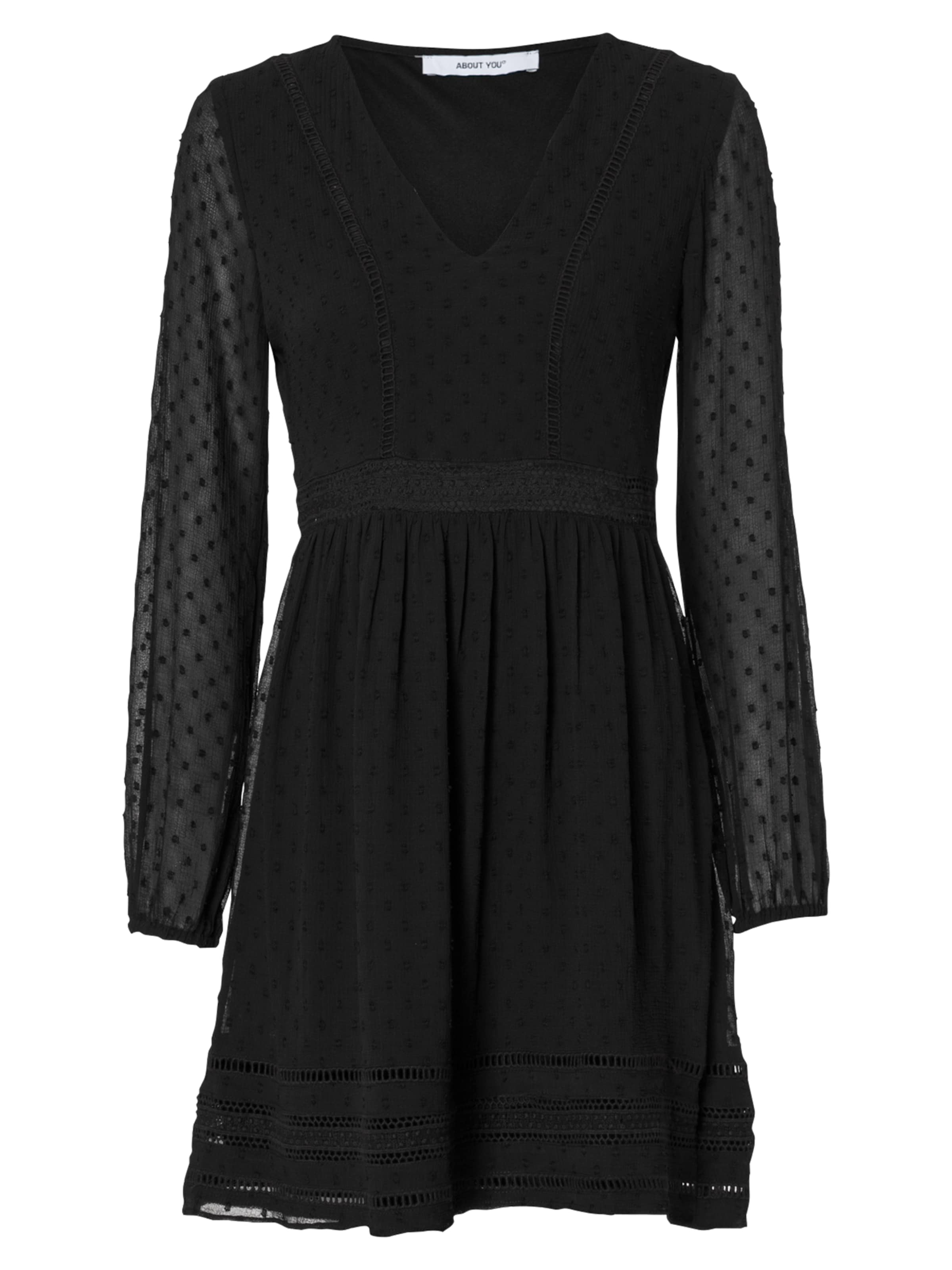 Abito 'Enie' di ABOUT YOU in nero: frontale