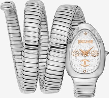 Just Cavalli Time Analog Watch in Silver: front