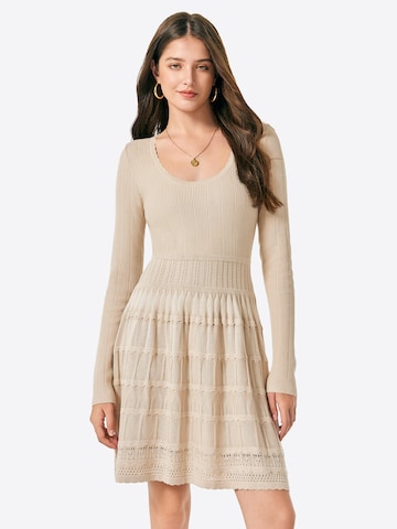 Imily Bela Pletené šaty - Zelená: predná strana