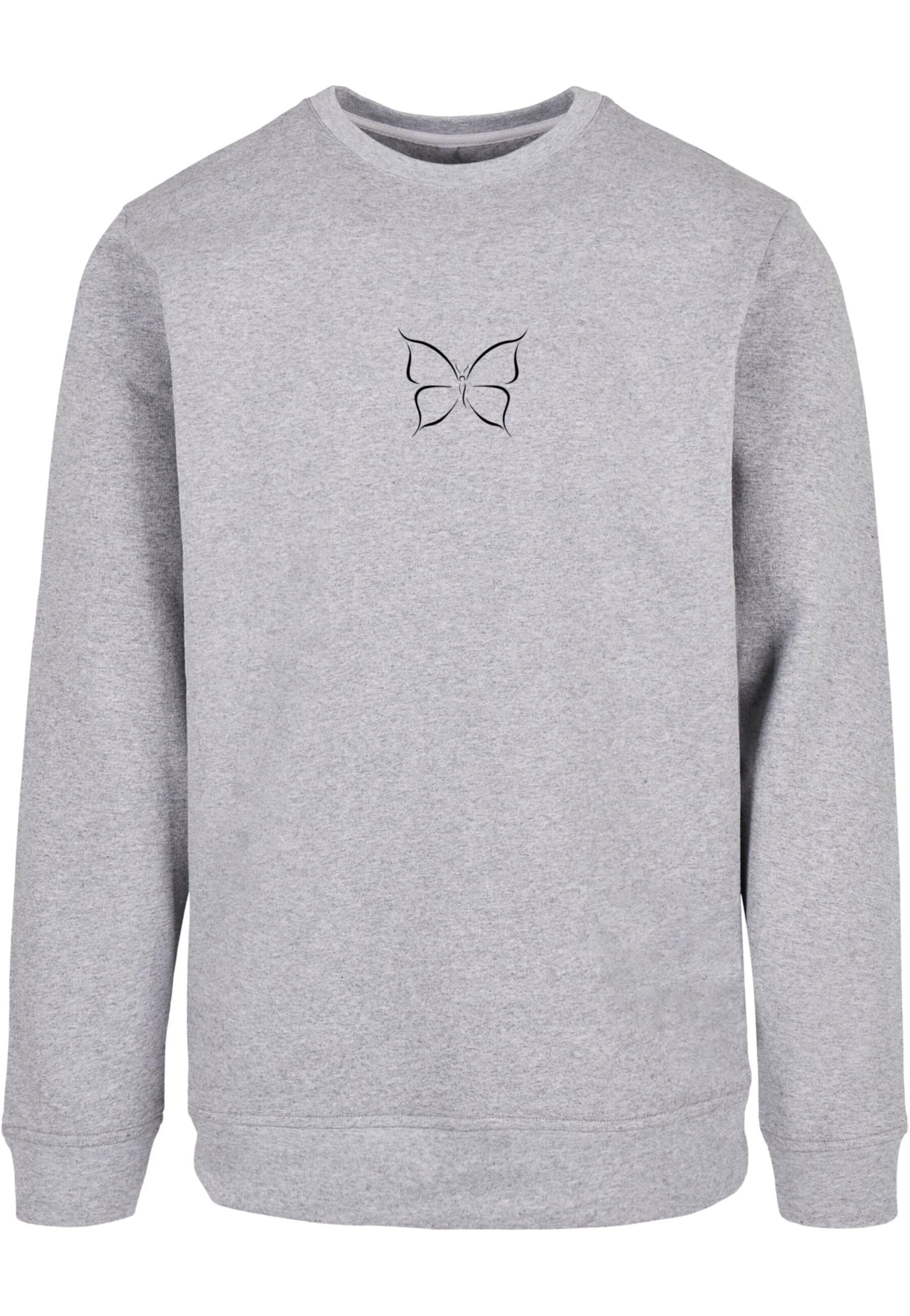 Merchcode Sweatshirt in Grau: Vorderseite