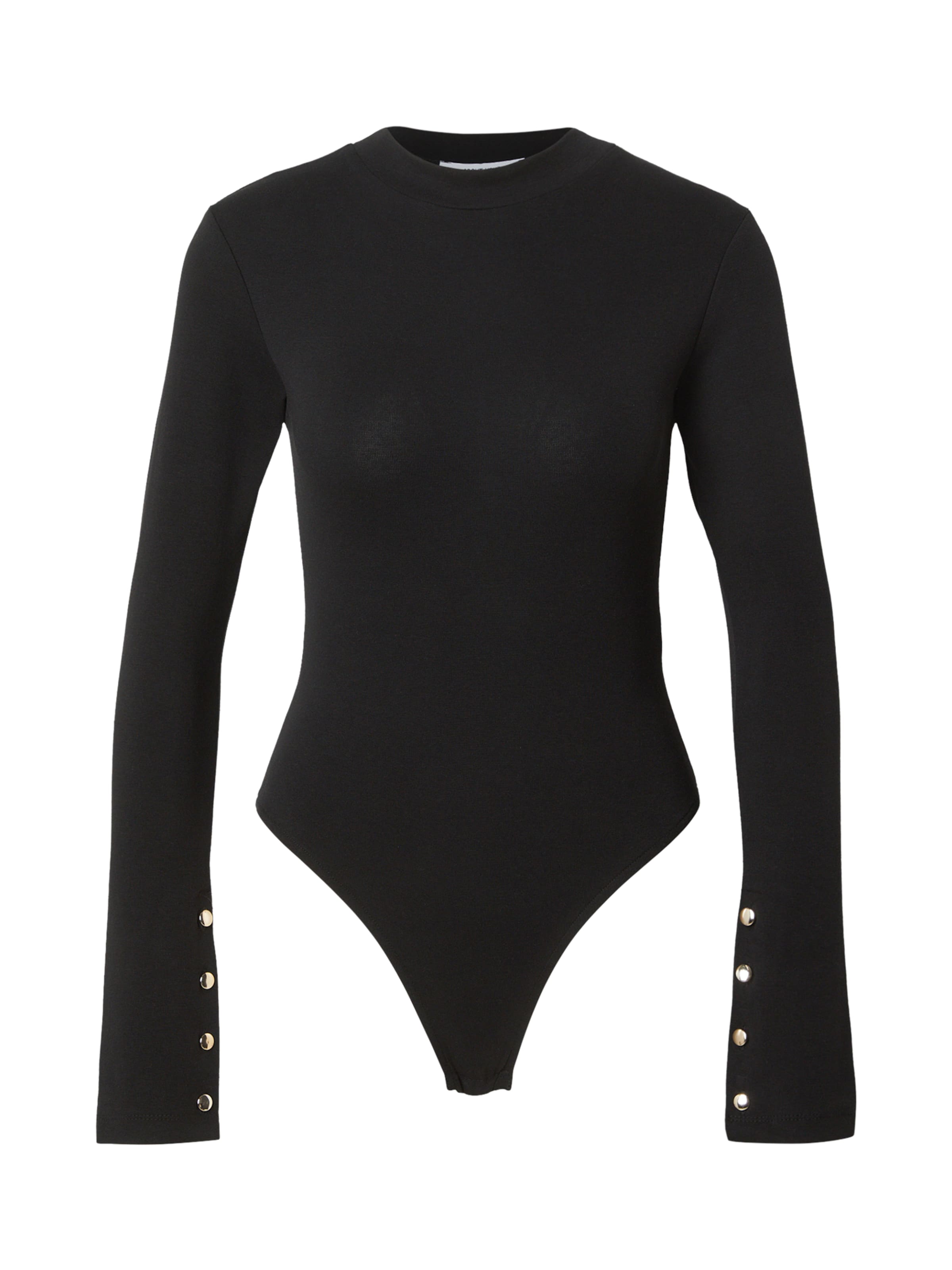 ABOUT YOU Rövid body 'Caya' - fekete: elől