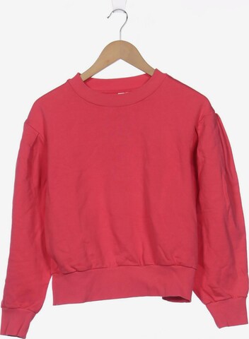 & Other Stories Sweatshirt & Zip-Up Hoodie in S in Pink: front