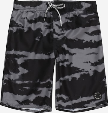 PROTEST Board Shorts 'ARTIST' in Black: front