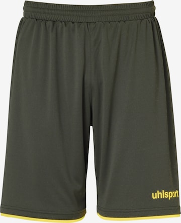 UHLSPORT Regular Workout Pants in Green: front