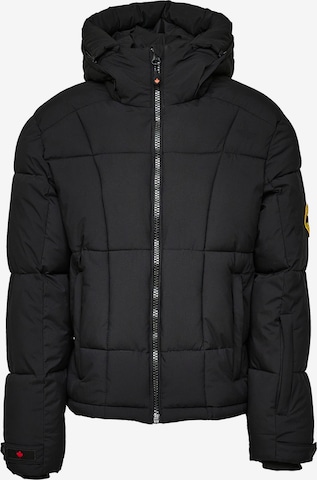 Veste d’hiver ' ' Zavetti Canada en noir : devant