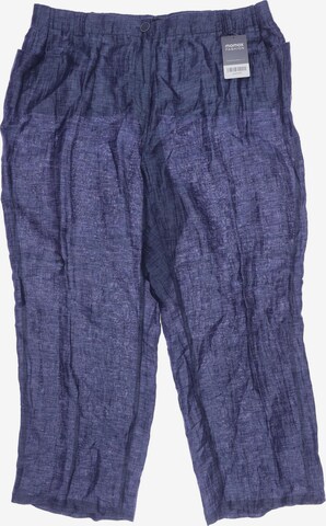 SAMOON Pants in 5XL in Blue: front
