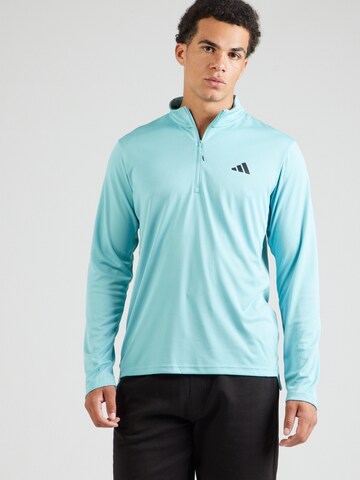 ADIDAS PERFORMANCE Λειτουργικό μπλουζάκι 'Essentials' σε μπλε: μπροστά