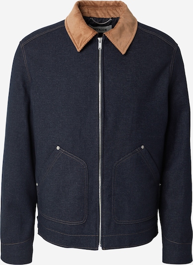 Demisezoninė striukė 'RIKALO_2' iš DRYKORN, spalva – tamsiai mėlyna / karamelės, Prekių apžvalga