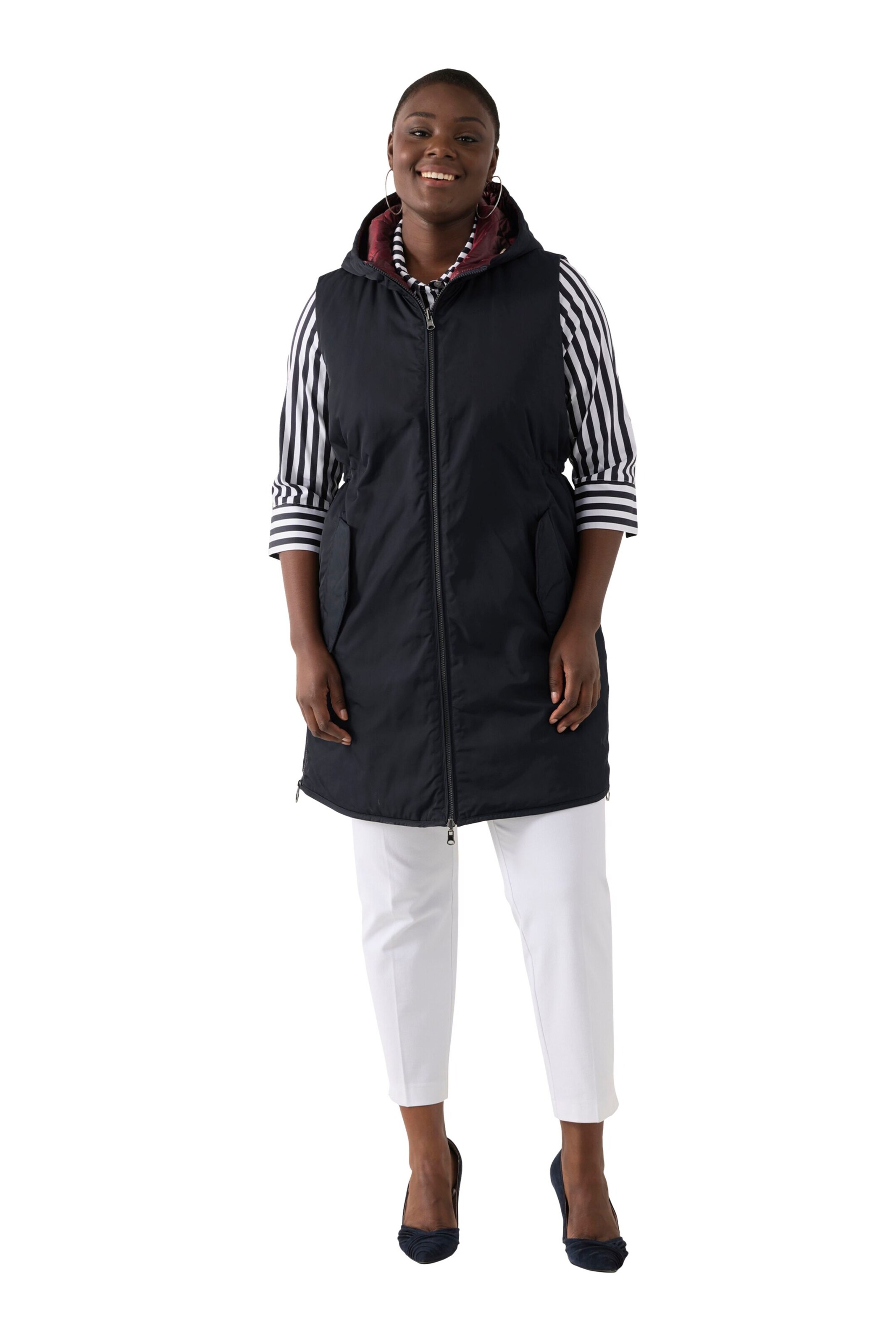 Ulla Popken Weste in Blau