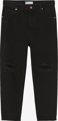 Bershka Jeans in Black: front