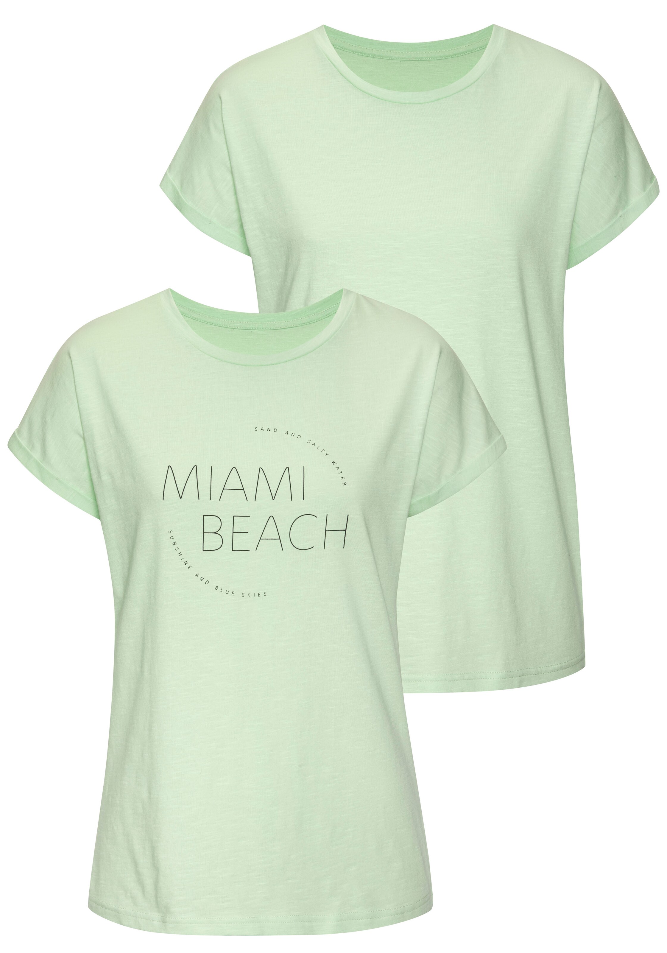 VIVANCE Shirt in Green: front