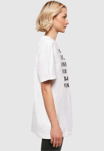 T-shirt oversize 'Blink' Mister Tee en blanc