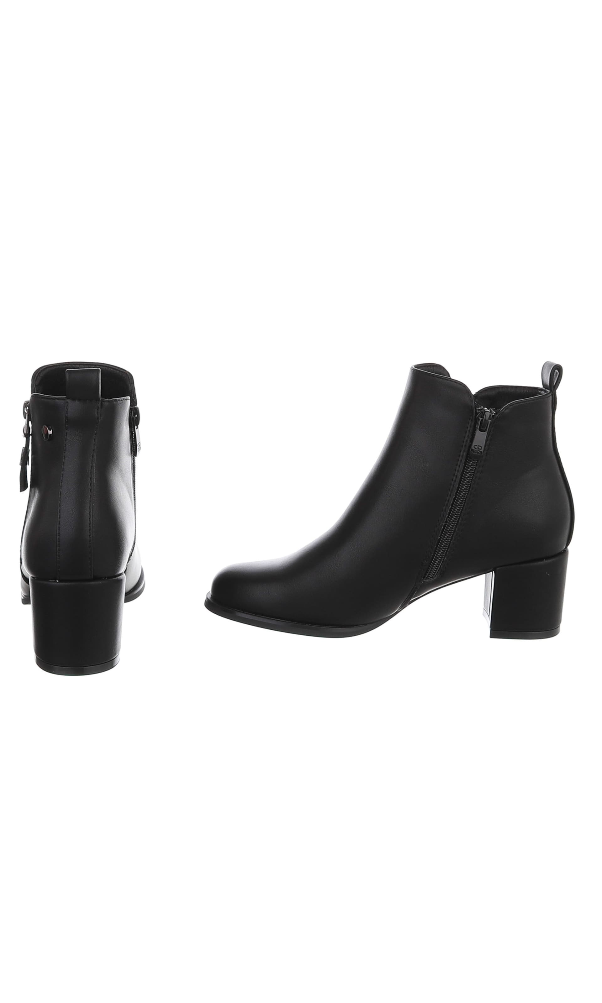 Ital-Design Ankle Boots in Schwarz