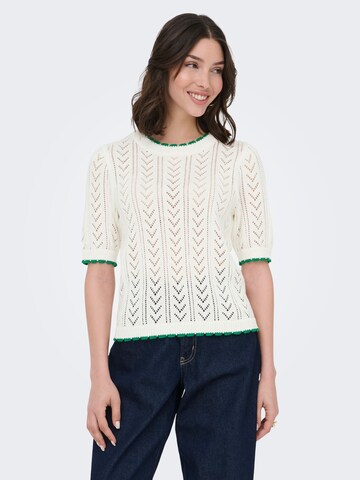 JDY - Jersey 'JDYTikka' en blanco