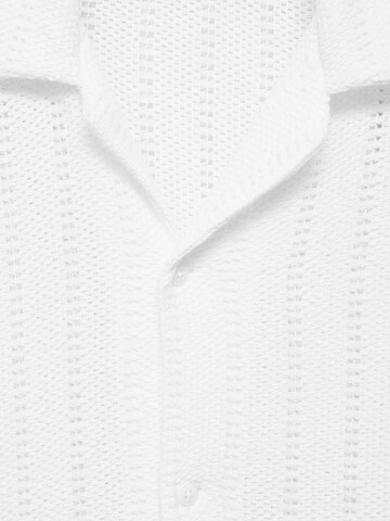 MANGO MAN Regular fit Overhemd 'MARTI' in Wit
