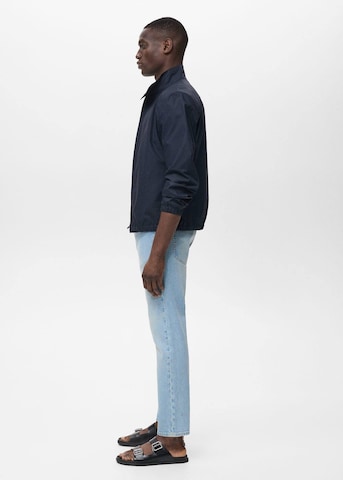 MANGO MAN Tapered Jeans 'Ben' in Blau