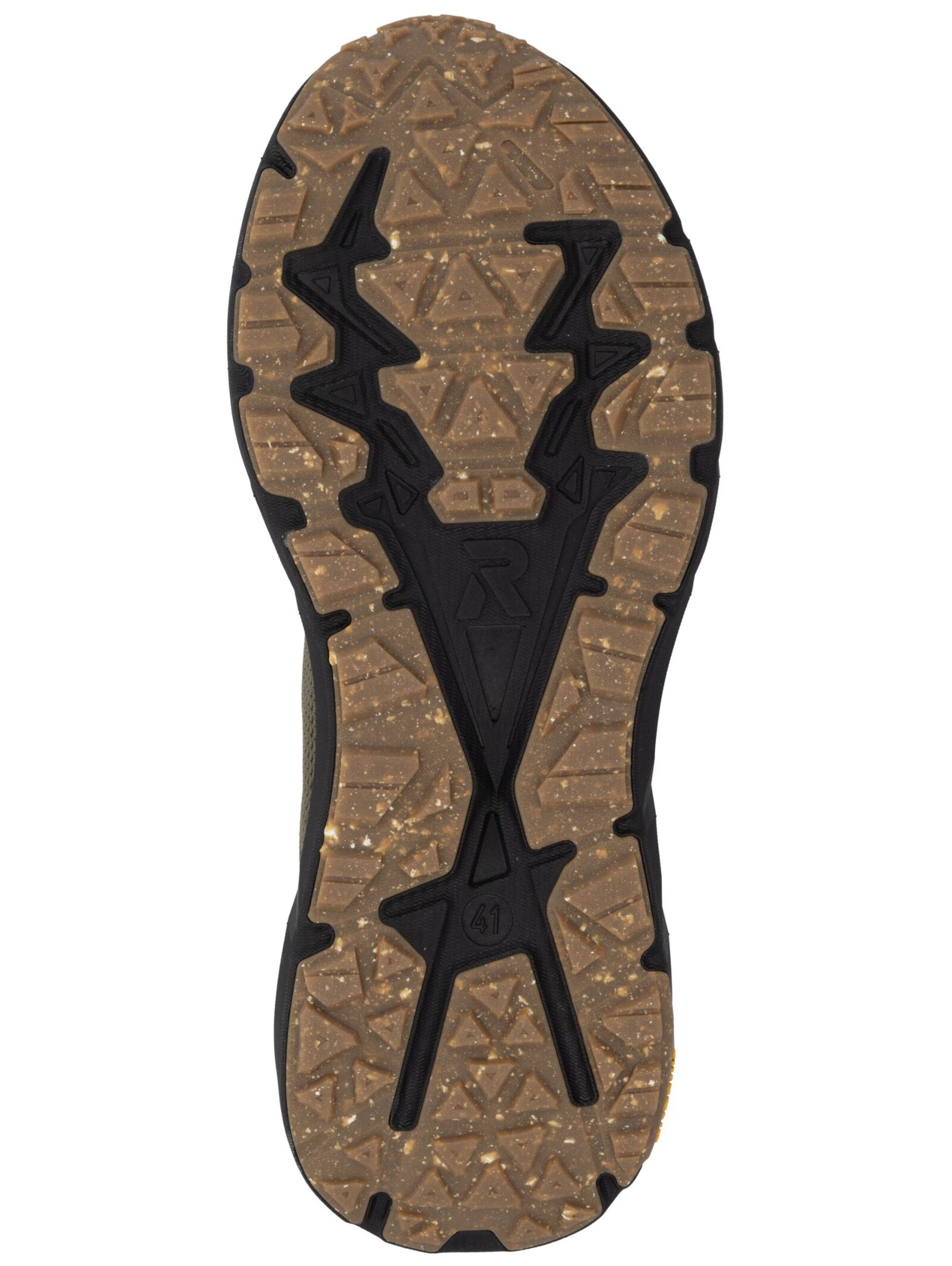 Sneaker bassa di Rieker in verde