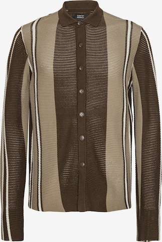 Clean Cut Copenhagen Kardigan 'Buckley' w kolorze brązowy: przód