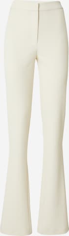RÆRE by Lorena Rae Flared Trousers 'Tall' in White: front