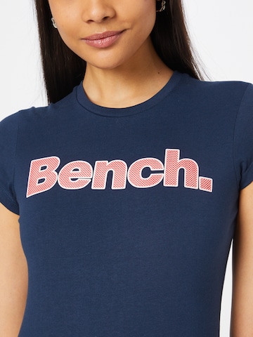BENCH T-shirt 'Leora' i blå