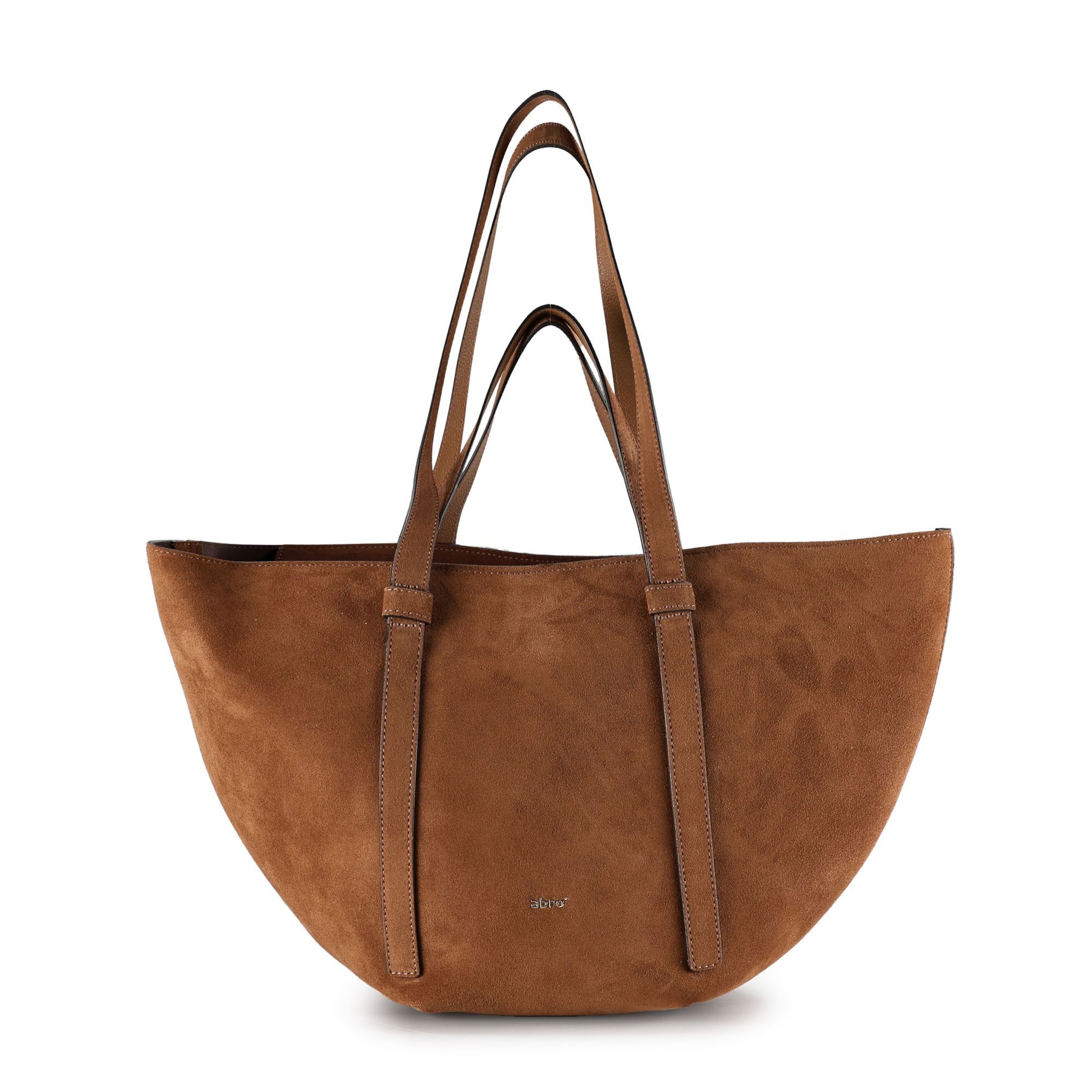 ABRO Shopper 'Cosmo' in Brown: front