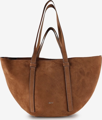 Cabas 'Cosmo' ABRO en marron : devant