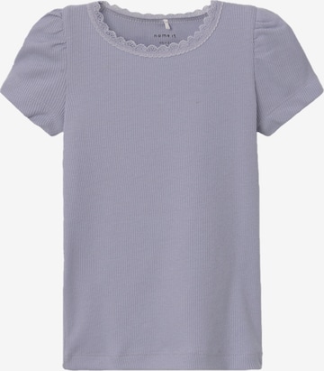 T-Shirt 'Kab' NAME IT en violet : devant
