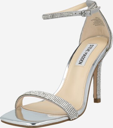 STEVE MADDEN Remsandal i beige: framsida