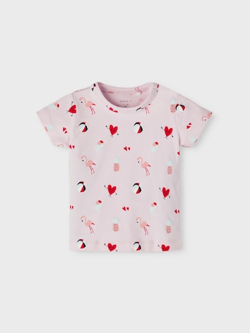 NAME IT - Camiseta 'JOY' en rosa