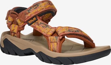 TEVA - Sandália 'Terra Fi 5 Universal' em castanho: frente